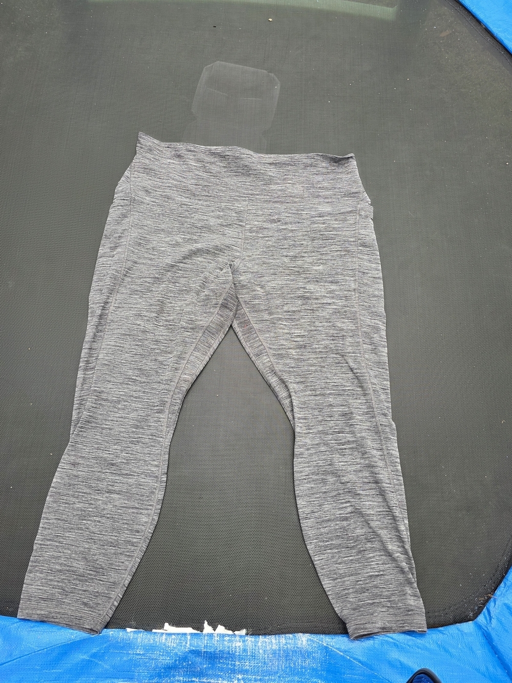 lululemon athletica Heather Gray High-Rise Leggings